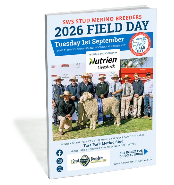 SWS Stud Merino Breeders Field Day Booklet